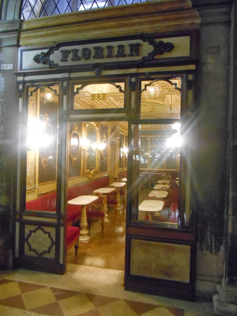 The famous Caffe Florian- Established 1720