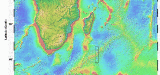 Location of the South West Indian Ridge (SWIR)