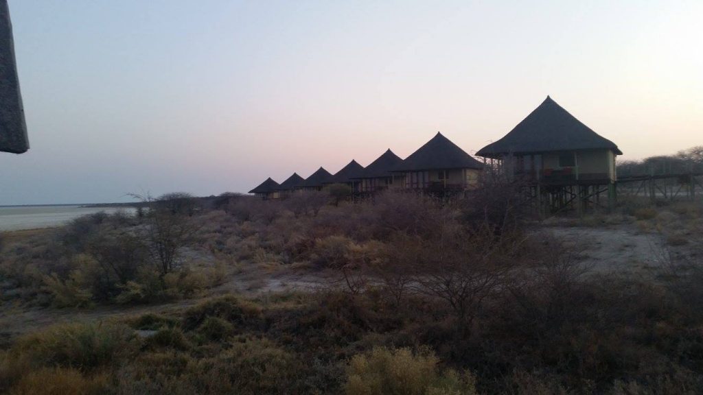 Onkoshi Lodge in the morning