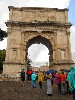 Arch of Titus- entrance to The Forum