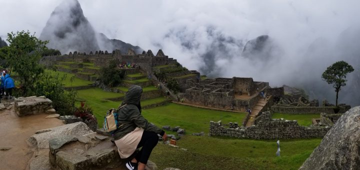 Rainy day at Machu Picchu